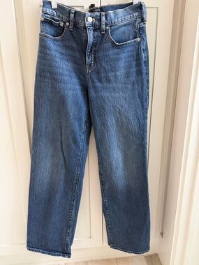 J. Crew Straight-Leg Women's Jeans in Blue Denim